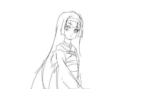 和服少女，鑑定爲 美少女萬華鏡？